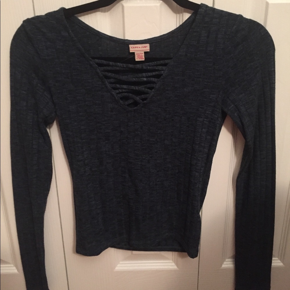 ❤️Cute lace up top